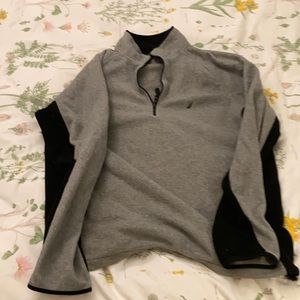 Grey nautica quarter zip